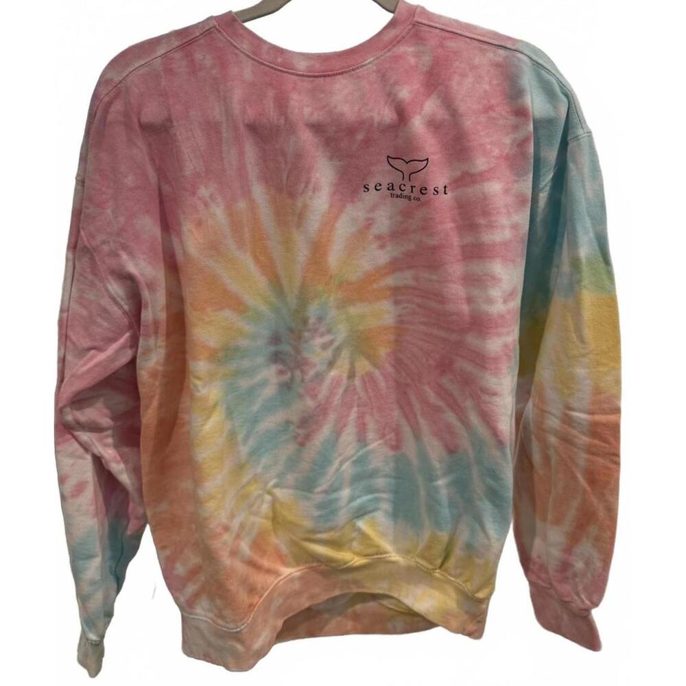 Seacrest tie dye sweatshirt perfect condition size L